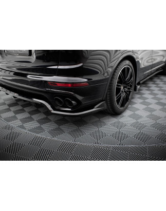 Splitter posteriore (con barre verticali) Porsche Cayenne Mk2 Facelift (Cod. M-PO-CAY-2F-RD1G+RD2G)