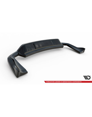 Splitter posteriore (con barre verticali) Porsche Cayenne Mk2 Facelift (Cod. M-PO-CAY-2F-RD1G+RD2G)