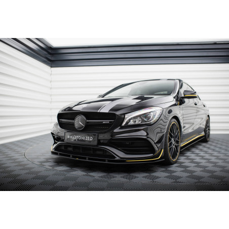 SPLITTER ANTERIORE street pro Mercedes-AMG CLA 45 Aero C117 Facelift (Cod. M-MECLA117AMGAEROCNC-FD1B