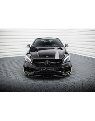 SPLITTER ANTERIORE street pro Mercedes-AMG CLA 45 Aero C117 Facelift (Cod. M-MECLA117AMGAEROCNC-FD1B