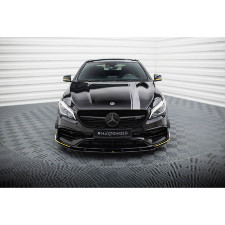 SPLITTER ANTERIORE street pro Mercedes-AMG CLA 45 Aero C117 Facelift (Cod. M-MECLA117AMGAEROCNC-FD1B