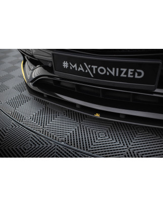SPLITTER ANTERIORE street pro Mercedes-AMG CLA 45 Aero C117 Facelift (Cod. M-MECLA117AMGAEROCNC-FD1B