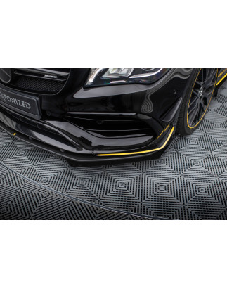 SPLITTER ANTERIORE street pro + Flaps Mercedes-AMG CLA 45 Aero C117 Facelift (Cod. M-MECLA117AMGAERO