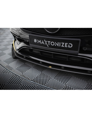 SPLITTER ANTERIORE street pro + Flaps Mercedes-AMG CLA 45 Aero C117 Facelift (Cod. M-MECLA117AMGAERO