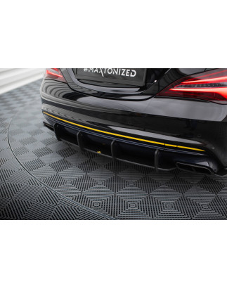 DIFFUSORE POSTERIORE street pro Mercedes-AMG CLA 45 C117 Facelift (Cod. M-MECLA117AMGAEROCNC-RS1B)