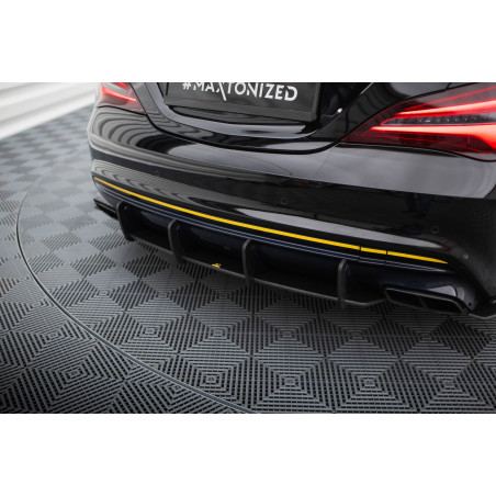 DIFFUSORE POSTERIORE street pro Mercedes-AMG CLA 45 C117 Facelift (Cod. M-MECLA117AMGAEROCNC-RS1B)