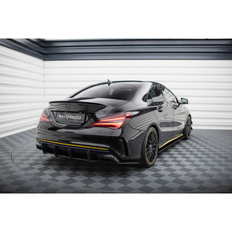 DIFFUSORE POSTERIORE street pro Mercedes-AMG CLA 45 C117 Facelift (Cod. M-MECLA117AMGAEROCNC-RS1B)