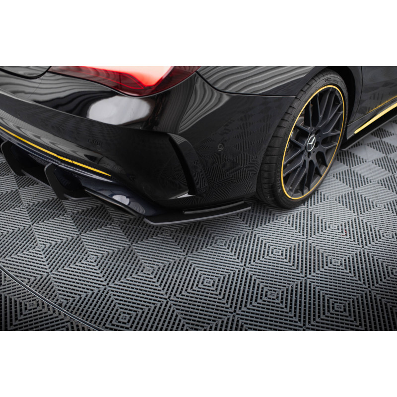 Splitters posteriori laterali Street Pro Mercedes-AMG CLA 45 C117 Facelift (Cod. M-MECLA117AMGAEROCN