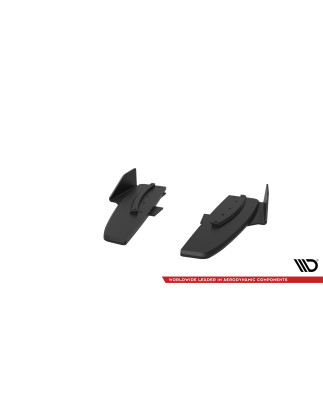 Splitters posteriori laterali Street Pro + Flaps Mercedes-AMG CLA 45 C117 Facelift (Cod. M-MECLA117A