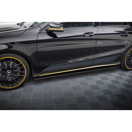 Diffusori minigonne street pro Mercedes-AMG CLA 45 C117 Facelift (Cod. M-MECLA117AMGAEROCNC-SD1B)