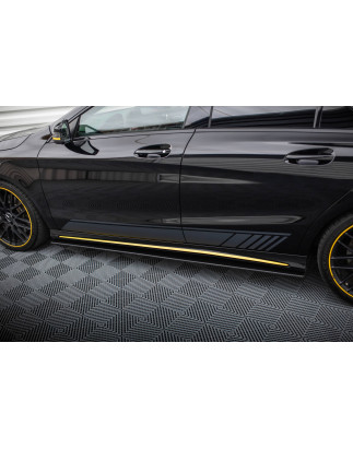 Diffusori minigonne street pro Mercedes-AMG CLA 45 C117 Facelift (Cod. M-MECLA117AMGAEROCNC-SD1B)