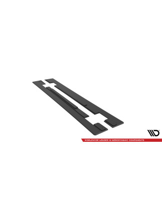 Diffusori minigonne street pro Mercedes-AMG CLA 45 C117 Facelift (Cod. M-MECLA117AMGAEROCNC-SD1B)