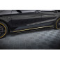 Diffusori minigonne street pro + Flaps Mercedes-AMG CLA 45 C117 Facelift (Cod. M-MECLA117AMGAEROCNC-
