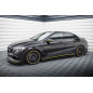Diffusori minigonne street pro + Flaps Mercedes-AMG CLA 45 C117 Facelift (Cod. M-MECLA117AMGAEROCNC-