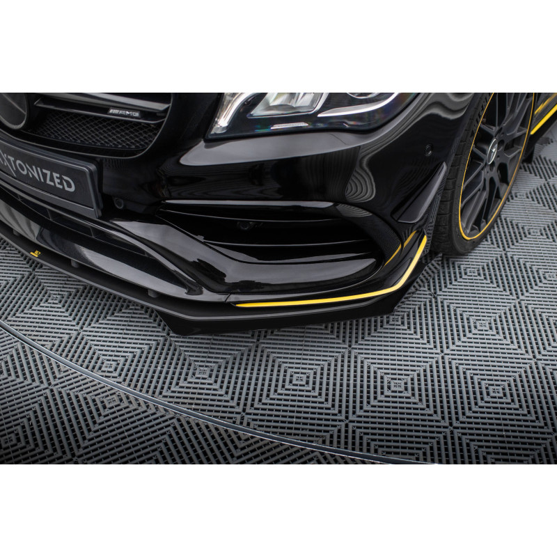 Flaps anteriori Mercedes-AMG CLA 45 Aero C117 Facelift (Cod. M-MECLA117AMGAEROCNC-FSF1G)