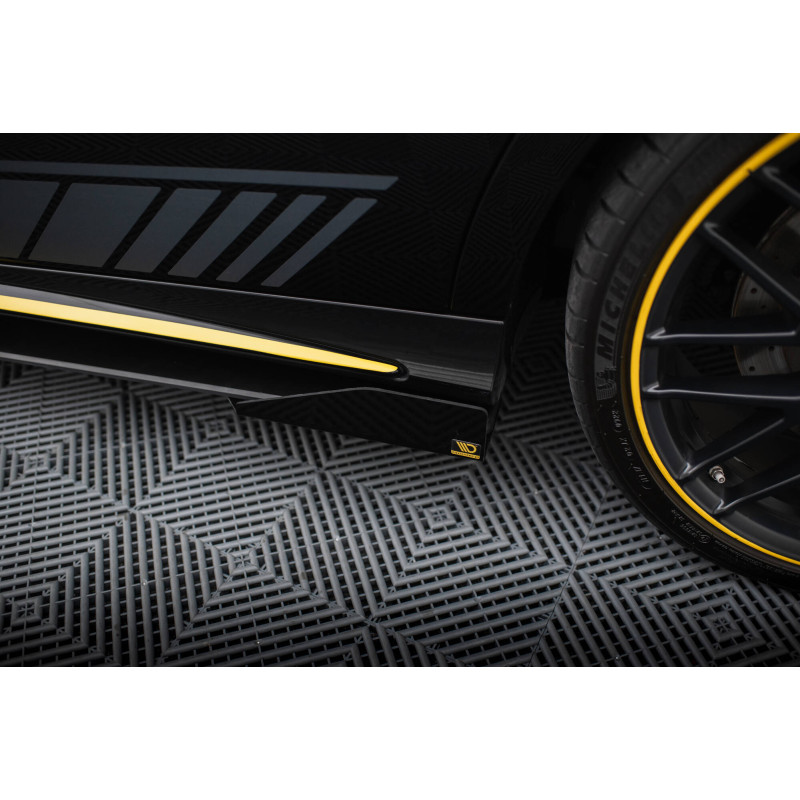 Flaps laterali Mercedes-AMG CLA 45 C117 Facelift (Cod. M-MECLA117AMGAEROCNC-SF1G)
