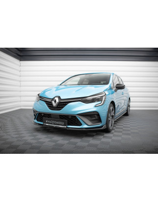 SPLITTER ANTERIORE V.1 Renault Clio R.S. Line Mk5 (Cod. M-RE-CL-5-RSLINE-FD1G)
