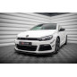 SPLITTER ANTERIORE street pro + Flaps Volkswagen Scirocco R Mk3 (Cod. M-VWSC3RCNC-FD2B+FSF1G)