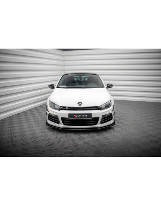 SPLITTER ANTERIORE street pro + Flaps Volkswagen Scirocco R Mk3 (Cod. M-VWSC3RCNC-FD2B+FSF1G)