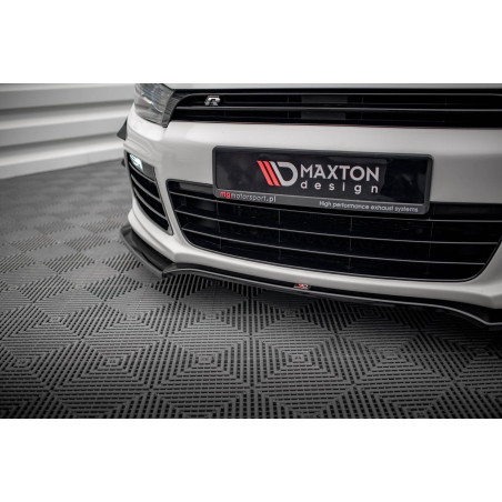 SPLITTER ANTERIORE V.4 Volkswagen Scirocco R Mk3 (Cod. M-VW-SC-3-R-FD4G)