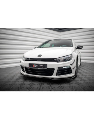 SPLITTER ANTERIORE V.4 Volkswagen Scirocco R Mk3 (Cod. M-VW-SC-3-R-FD4G)