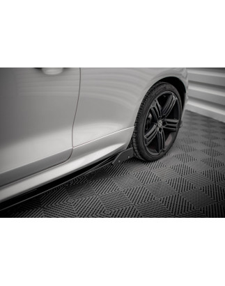 Diffusori minigonne V.2 + Flaps Volkswagen Scirocco R Mk3 (Cod. M-VW-SC-3-R-SD2G+SF1B)