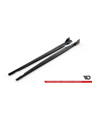 Diffusori minigonne V.2 + Flaps Volkswagen Scirocco R Mk3 (Cod. M-VW-SC-3-R-SD2G+SF1B)