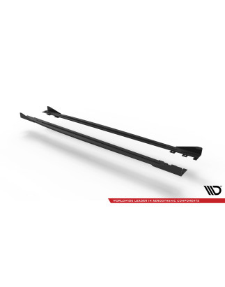Diffusori minigonne street pro + Flaps Volkswagen Scirocco R Mk3 (Cod. M-VWSC3RCNC-SD2B+SF1G)