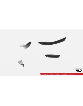 paraurti anteriore Wings (Canards) Volkswagen Scirocco R Mk3 (Cod. M-VW-SC-3-R-CAN1)