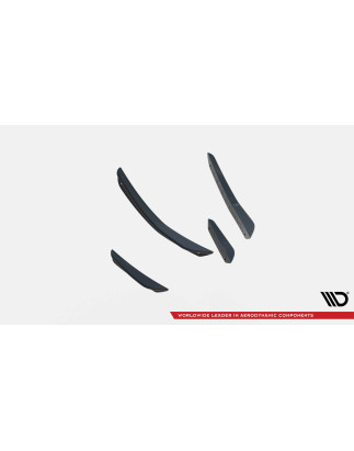 paraurti anteriore Wings (Canards) Volkswagen Scirocco R Mk3 (Cod. M-VW-SC-3-R-CAN1)