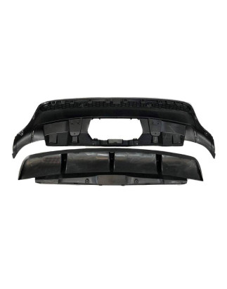 Diffusore Posteriore BMW E71 2008-2014 look M performance (Cod. E-TCB4649)