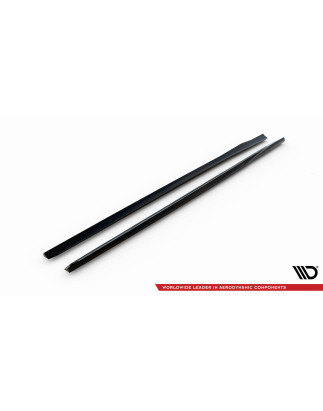 Diffusori minigonne V.3 Audi S3 / A3 S-Line Sportback 8V / 8V Facelift (Cod. M-AU-S3-8V-SB-SD1G)