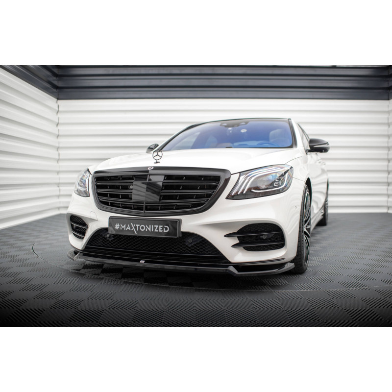 SPLITTER ANTERIORE V.1 Mercedes-Benz S AMG-Line W222 Facelift (Cod. M-ME-S-222F-AMGLINE-FD1G) SPLITTER ANTERIORE V.1 Mercedes-Benz S AMG-Line W222 Facelift (Cod. M-ME-S-222F-AMGLINE-FD1G)