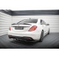 Splitter posteriore (con barre verticali) Mercedes-Benz S AMG-Line W222 Facelift (Cod. M-ME-S-222F-A