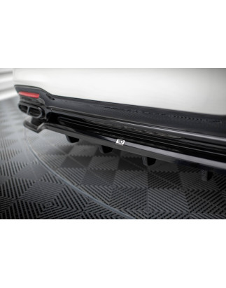 Splitter posteriore (con barre verticali) Mercedes-Benz S AMG-Line W222 Facelift (Cod. M-ME-S-222F-A