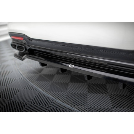 Splitter posteriore (con barre verticali) Mercedes-Benz S AMG-Line W222 Facelift (Cod. M-ME-S-222F-A