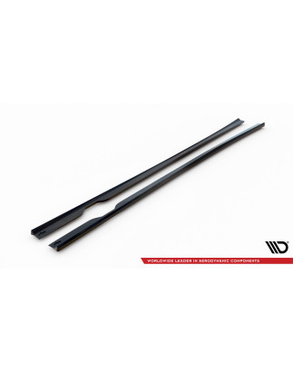Diffusori minigonne Mercedes-Benz S Long AMG-Line W222  (Cod. M-ME-S-222F-AMGLINE-SD1G)