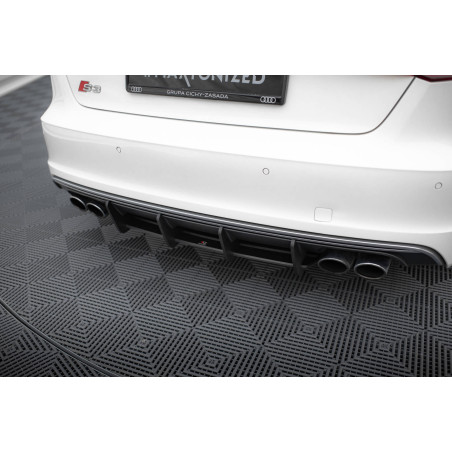 DIFFUSORE POSTERIORE street pro Audi S3 Sportback /  8V (Cod. M-AUS33CNC-RS1B)