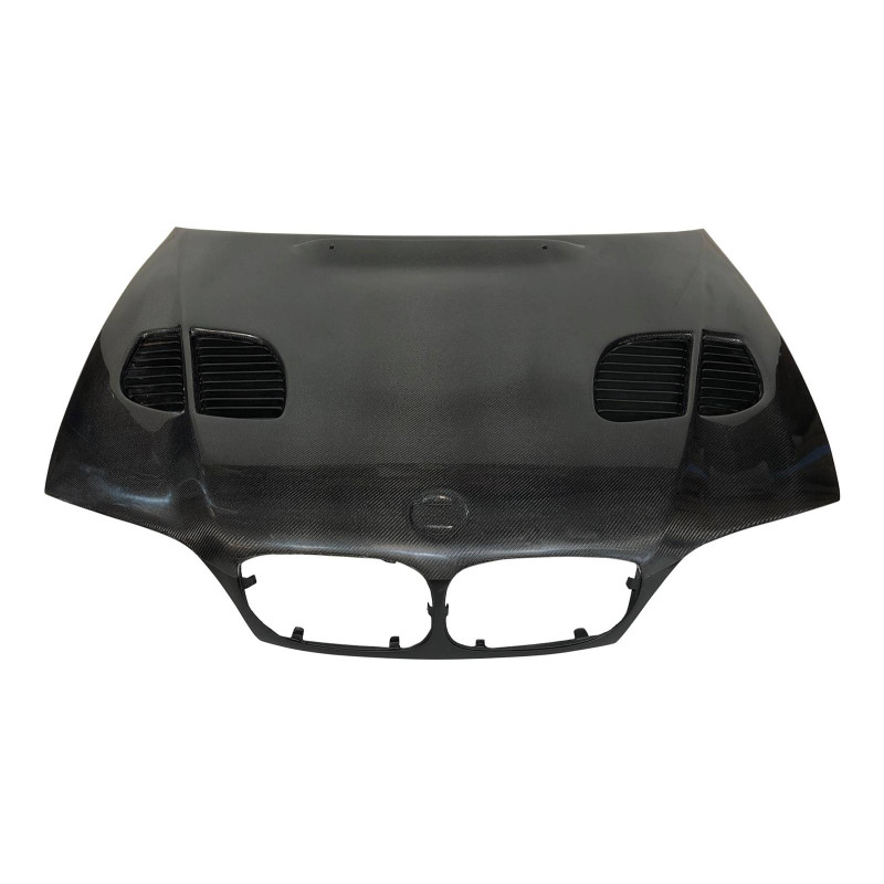 Cofano Carbonio BMW E46 '02-06 2P. Look M3 GTR C/T (Cod. E-TCB7013)