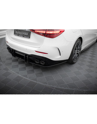 Splitters posteriori laterali Mercedes-Benz C AMG-Line / 43 AMG W206 (Cod. M-ME-C-206-AMGLINE-K-RSD1