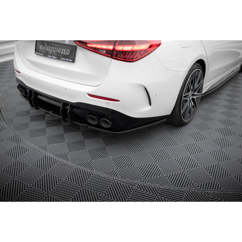 Splitters posteriori laterali Mercedes-Benz C AMG-Line / 43 AMG W206 (Cod. M-ME-C-206-AMGLINE-K-RSD1