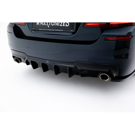 Sottoparaurti posteriore V.2 BMW 5 M-Pack F10 / F11 (Version 2x1 scarico) (Cod. M-BM-5-10-MPACK-RS2G