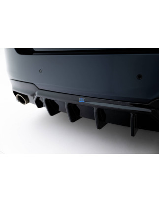 Sottoparaurti posteriore V.2 BMW 5 M-Pack F10 / F11 (Version 2x1 scarico) (Cod. M-BM-5-10-MPACK-RS2G