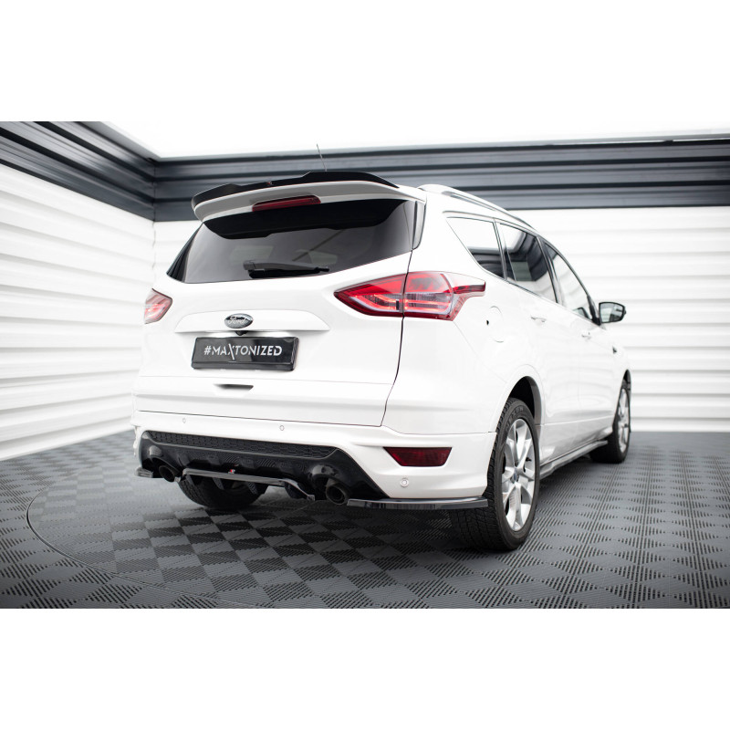 Splitter posteriore (con barre verticali) Ford Kuga ST-Line Mk2 (Cod. M-FO-KU-2-STLINE-RD1G+RD2G)