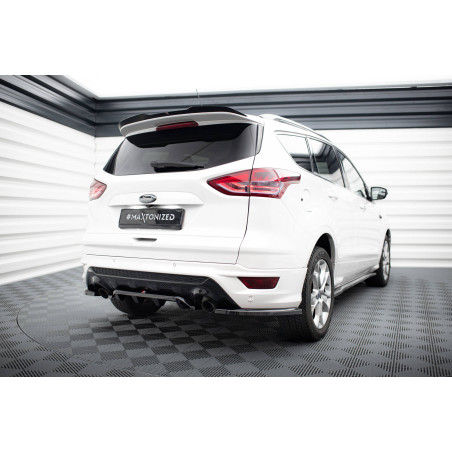 Splitter posteriore (con barre verticali) Ford Kuga ST-Line Mk2 (Cod. M-FO-KU-2-STLINE-RD1G+RD2G)