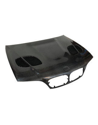 Cofano Carbonio BMW E46 '02-06 2P. Look M3 GTR C/T (Cod. E-TCB7013)