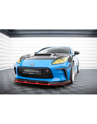 SPLITTER ANTERIORE V.2 Toyota GR86 Mk1 (Cod. M-TO-GR86-1-FD2G+FD2RRED)