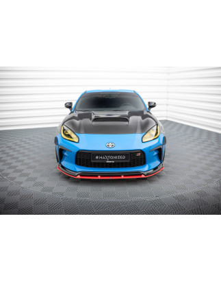 SPLITTER ANTERIORE V.2 Toyota GR86 Mk1 (Cod. M-TO-GR86-1-FD2G+FD2RRED)