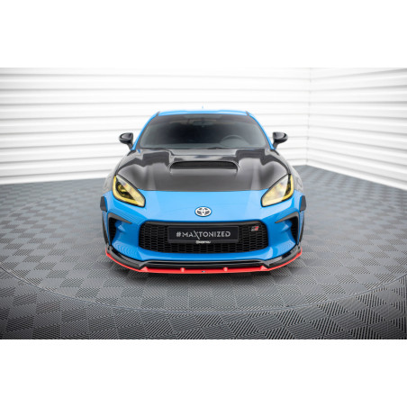 SPLITTER ANTERIORE V.2 Toyota GR86 Mk1 (Cod. M-TO-GR86-1-FD2G+FD2RRED)