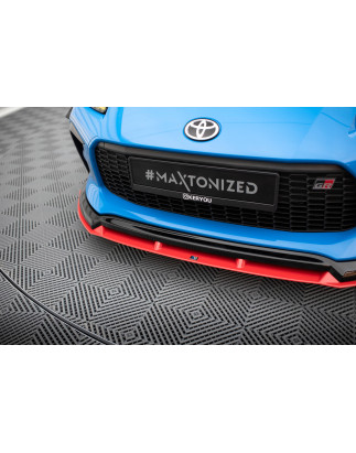 SPLITTER ANTERIORE V.2 Toyota GR86 Mk1 (Cod. M-TO-GR86-1-FD2G+FD2RRED)